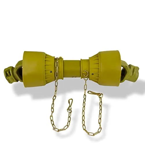 Traktor Schlepper Gelenkwelle Zapfwelle 52-61 cm für Art. 67827 bis 35 PS - Hochwertige Gelenkwelle mit einem Glockendurchmesser von ca. 13 cm und maximalem Drehmoment von 460 Nm. Ideal für leistungsstarke Traktoren bis 35 PS.