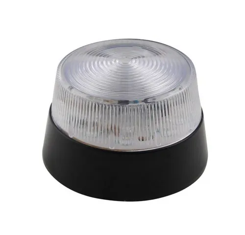 Velleman Rundumleuchte LED-BLITZLICHT - TRANSPARENT - 12 VDC - ø 77 mm