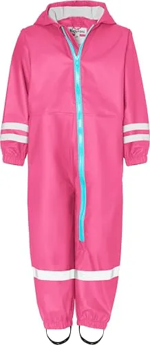 Playshoes Unisex Kinder Regen-overall Matschanzug - Regenbekleidung für Baby-Jungen, wind- und wasserdicht mit 5000mm Wassersäule, ideal für nasse Tage und sicheres Spielen im Freien