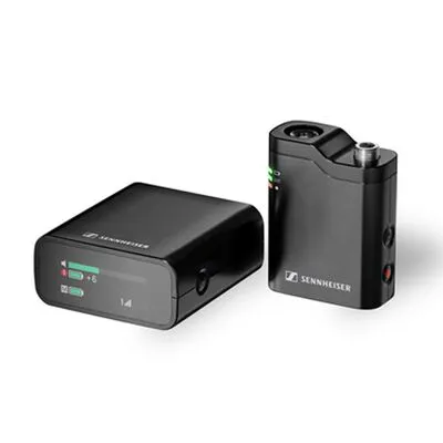 Sennheiser Profile Wireless 1-Channel Set - Mikrofone: Kompaktes 2,4 GHz Komplettsystem mit bis zu 30 Stunden Backup-Aufzeichnung und automatischer Verbindung; ideal für kreative Aufnahmen mit Flexibilität.