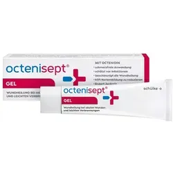 SCHÜLKE & MAYR OCTENISEPT Wundgel 20 ml - Feuchtigkeitsspendendes Wundgel für die optimale Pflege von Hautverletzungen. Bildet einen Schutz vor Keimen und lindert Juckreiz, ohne zu brennen.