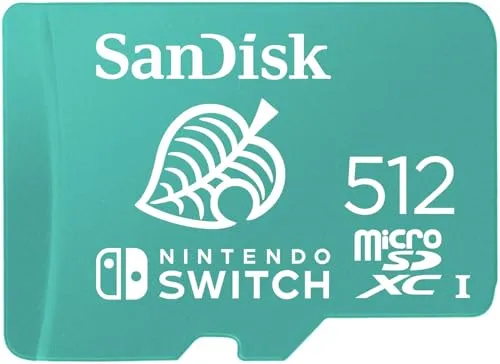SanDisk microSDXC Speicherkarte Nintendo Switch 512GB U3 Class10