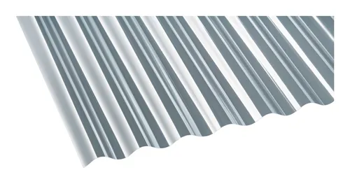 Einsteiger Polycarbonat Profilplatte Sinus 76/18 - Klar, 1040 x 6000 x 0,8 mm - Hochwertige Polycarbonat Platten für langlebige Anwendungen, UV-beständig und ideal für Überdachungen oder Lichtkuppeln.