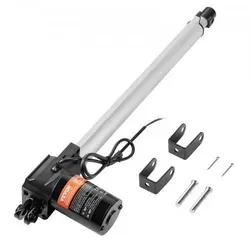 VEVOR 6000N Linear Actuator - Elektrischer Linearantrieb DC 12V - Automatisierungstechnik mit IP44-Schutz, ideal für Türöffner. Hohe Leistung von 6000N, geräuscharm mit ≤50dB und einfache Installation für vielseitige Anwendungen.