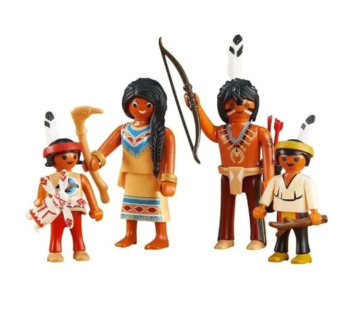 NEU & OVP Playmobil 6322 Indianer-Familie Western Cowboy Indianer