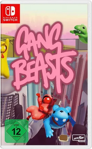 Skybound Gang Beasts - Nintendo Switch Spiel, exklusiver Stickerbogen und über 20 Arenen für ultimativen Multiplayer-Spaß