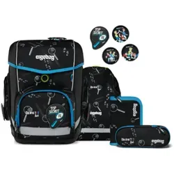 Cubo Schulrucksack Set 3 FZ Kids Bärdektiv - Schulranzen mit innovativem Your-Size-System, passt sich individuell an die Körpergröße an und sorgt für Ordnung im Schulalltag.