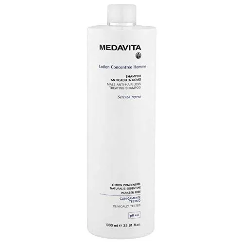Medavita, Lotion Concentrée Homme Shampoo gegen Haarausfall, pH 4,8, 1000 ml