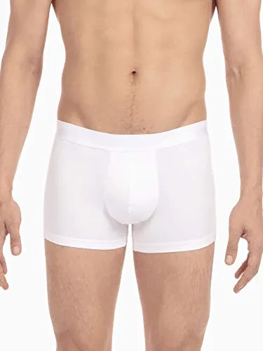 Hom Retro Pants Boxer Briefs Classic Weiß XL - Herrenunterhosen in klassischem Weiß, aus 65% Baumwolle für hohen Tragekomfort und Maschinenwäsche geeignet.