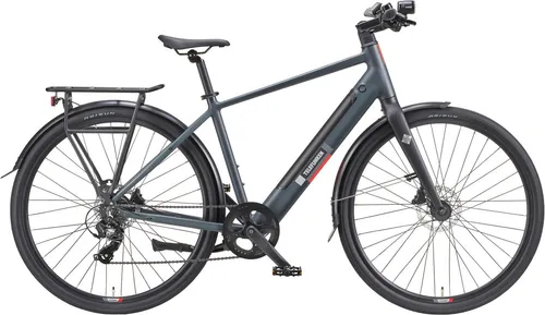 Telefunken E-Bike Cityrad UH210 Herren - 7 Gang Shimano, Heckmotor - E-Bike für Herren mit 417,6 Wh Akku und 25 km/h Höchstgeschwindigkeit, ideal für Alltag und Ausflüge. Ergonomisches Design und hydraulische Scheibenbremsen sorgen für Sicherheit und Komfort.