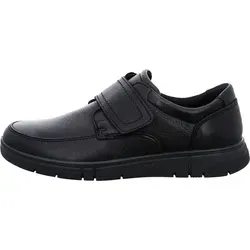 ARA Herren Loris Kletter Sneakers, Black, 41 EU - Herren-Sneaker mit hochwertigem Leder-Obermaterial und flacher Absatzform, ideal für Komfort und Stil im Alltag.