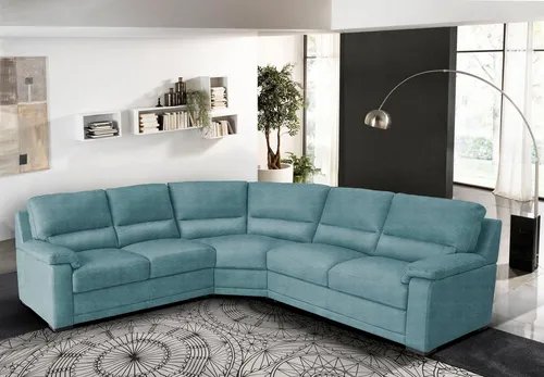 Egoitaliano Ecksofa Doris, modernes Designerecksofa in hochwertigen Microfaserqualitäten, edle Detailverarbeitung, wahlweise fleckenabweisend oder in Lederoptik