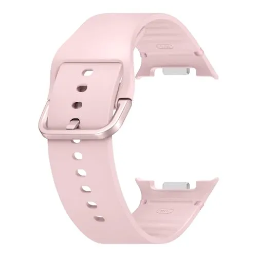 Samsung Sport Band M/L für Galaxy Watch8 Classic - Pink - Smartwatch Zubehör mit langlebigem Nitrilkautschuk für perfekten Tragekomfort und präzise Fitnessdaten. Schnellverschluss für einfachen Wechsel - ideal für aktive Nutzer!