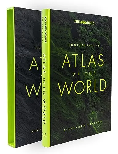 The Times Comprehensive Atlas of the World: 16th Edition - Umfassender Weltatlas, ideal für Reisende und Geografie-Enthusiasten, mit detaillierten Karten und aktuellen Informationen.