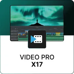 MAGIX Video Pro X17 – Professionelle Videobearbeitung - Multimedia-Software mit leistungsstarker Videoschnittlösung, KI-gestütztem Media-Management und erweiterter Farbkorrektur für kreative Freiheit und Effizienz.