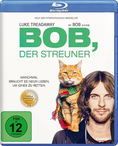Blu-ray BOB, DER STREUNER # v. Roger Spottiswoode, Luke Treadaway # Katzen ++NEU