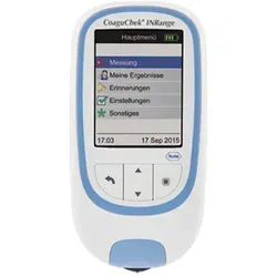 Coaguchek Inrange System - Mobiles Blutgerinnungsmessgerät, präzise Ergebnisse in nur 60 Sekunden, schmerzarme Blutentnahme und umfangreiche Dokumentation
