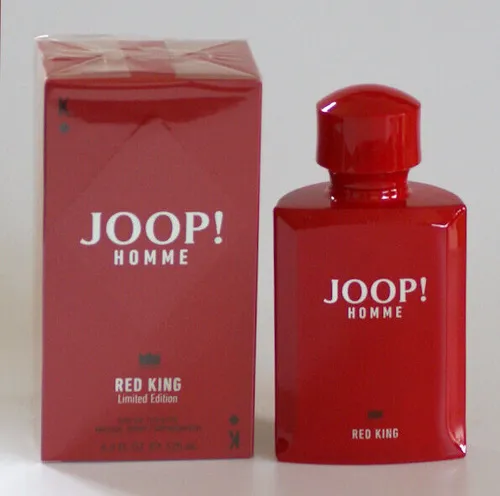 Joop! Homme RED KING Limited Edition EDT 125ml - Herren Eau de Toilette mit einer verführerischen Duftkomposition aus Vanille, Sandelholz und Bergamotte. Perfekt für den modernen Mann, der Eleganz und Selbstbewusstsein ausstrahlt.