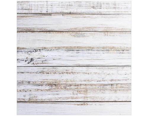 Wallario Möbelfolie Helle Holzstruktur - Alter Dielenfußboden - Möbelfolien für Ikea-Möbel, selbstklebend und blasenfrei anbringbar, mit nostalgischem Dielenfußboden-Design für einen einzigartigen Used-Look.