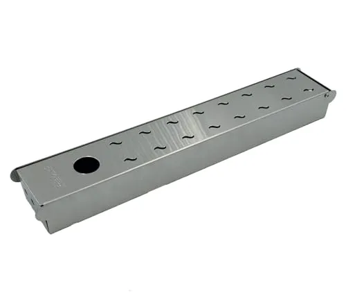 Grillfürst Universal Räucherbox - Smoker-Box aus Edelstahl für Gasgrills ab G210, 37,8 x 6,1 cm - HOCHWERTIG - Diese Edelstahl-Räucherbox für Grillfürst Gasgrills ab G210 sorgt für intensives Raucharoma. Ideal für Gas-, Kohle- oder Elektrogrills. Einfach befüllen und unter den Grillrosten platzieren für ein unverwechselbares Grillerlebnis.