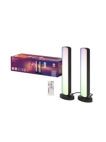 Osram SMART+ Mood Light Bar 480lm 8W RGB+827-865 - Smart Home Stimmungsbeleuchtung mit 8W und RGB-Farbeffekten, steuerbar per WiFi für individuelle Lichtgestaltung.