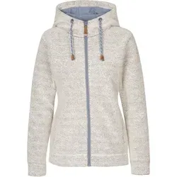 Trespass Ronee Damen Hoodie off white XXL - Stylischer Damen-Hoodie für Freizeit und Alltag, aus hochwertigem Material, mit verstellbarer Kapuze und seitlichen Saumschlitzen für optimale Bewegungsfreiheit.