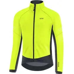 GOREWEAR C3 GORE-TEX INFINIUM™ Thermo Jacke XXL, Neon Yellow/Black - Funktionsjacke für Herren, winddicht und wasserabweisend, ideal für kalte Wetterbedingungen. Sportliche Passform mit Fleece-Innenfutter für optimalen Wärmeschutz.
