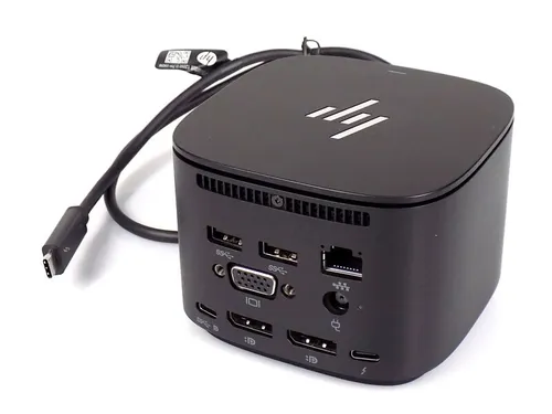 HP L15809-001 Thunderbolt 3 Dock G2 für EliteBook - Zubehör für HP EliteBook: Hochwertige Docking-Station mit 120W Leistung. Bietet vielseitige Anschlussmöglichkeiten für ein optimales Arbeitsumfeld.