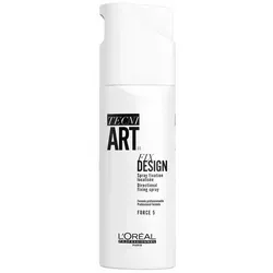 L'Oréal Professionnel tecni.art Fix Design 200 ml - Haarspray für extra starken Halt, ideal für präzise Endfixierung und natürlichen Glanz. Perfekt für fixierte Hochsteckfrisuren und definierte Föhnstylings.