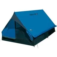 HIGH PEAK Hauszelt Minipack - Kompaktes 2-Personen-Zelt - Zelt für 2 Personen mit schnellem Aufbau, wasserdichten Nähten und geringem Packmaß. Ideal für Camping und Outdoor-Abenteuer.