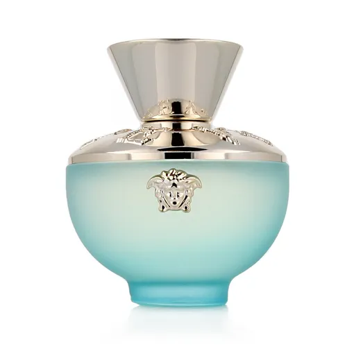 Versace Dylan Turquoise Eau de Toilette 100 ml - Damendüfte mit elegantem, betörendem Duft. Erleben Sie die frischen Kopfnoten von Zitrone und Mandarinorange, ideal für selbstbewusste Frauen.
