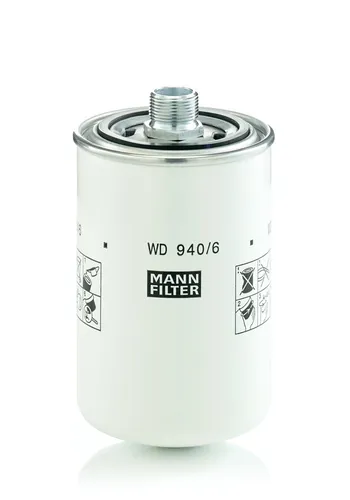 Ölfilter MANN-FILTER WD940/6 - Hochwertiger Ölfilter für effizienten Schutz des Motors, passend für zahlreiche Fahrzeugmodelle, einfache Montage und zuverlässige Leistung.