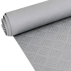 Gummimatte Riffelmatte 3mm - Hochwertiger Werkstattboden - Dämmstoffe - Strapazierfähige Gummimatte mit Riffelblechstruktur für hohe Rutschfestigkeit und Sicherheit in Werkstätten und Garagen, ideal für Innen- und Außenbereiche.