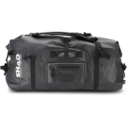 Shad SW80 Gepäckrolle - Wasserdicht & Vielseitig - 80 l - Praktische wasserdichte Gepäckrolle (IPX5) mit 80 l Volumen, die sich in einen Rucksack umwandeln lässt. Ideal für Motorradreisen, mit Kompressionsbändern für Stabilität und einem ID-Fenster für einfache Identifikation.