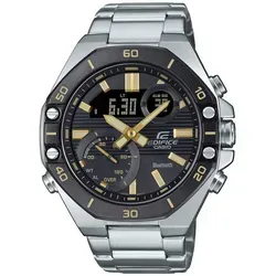 CASIO Chronograph Casio Edifice ECB-10DB-1A9EF silberfarben
