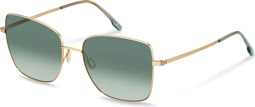 Rodenstock R1446 A123 gold, green 58/18/145 Damen Sonnenbrillen