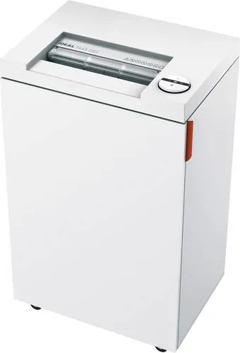 Ideal 2445 CC Aktenvernichter Cross Cut Shredder - Hochwertiger Aktenvernichter mit Partikelschnitt (P4), ideal für sicheres Vernichten von Papier, Heft- und Büroklammern. Mit SPS-Sicherheitspaket und 13 Blatt Schneidleistung, Made in Germany.
