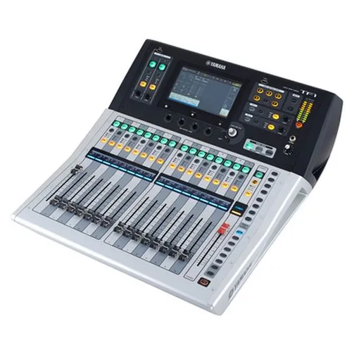 Yamaha TF-1 Digitalmixer - Digitale Mischpulte mit 17 Motorfadern und 40 Eingangskanälen, ideal für professionelle Live-Sound-Anwendungen und Studioaufnahmen.