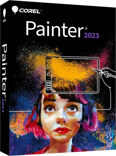 Corel Painter 2023 - Bildbearbeitung: Erleben Sie mit Corel Painter 2023 ein realistisches Malerlebnis mit hunderten von einzigartigen Malwerkzeugen und fortschrittlicher Farbtechnik für beeindruckende Kunstwerke.