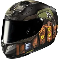 HJC RPHA 11 Ghost Call Of Duty Helm, schwarz-grün, Größe M - Motorradhelm mit optimierter Schale und herausragendem Belüftungssystem für besten Komfort und Sicherheit beim Fahren.