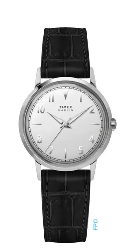Timex Quarzuhr MARLIN TW2Y37600AJ, Armbanduhr, Damenuhr, Lederarmband, Leuchtzeiger