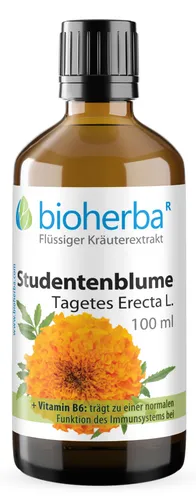 Bioherba Studentenblume agetes Erecta L. Tropfen Tinktur 100 ml