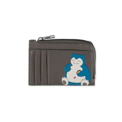 Pokémon Geldbörse Relaxo Gray für Karten - Stylische Geldbörse mit Snorlax-Motiv, ideal für Pokémon-Fans. Bietet Platz für 6 Karten und Bargeld, perfekt für den täglichen Gebrauch und als sammelwürdiges Merchandise.