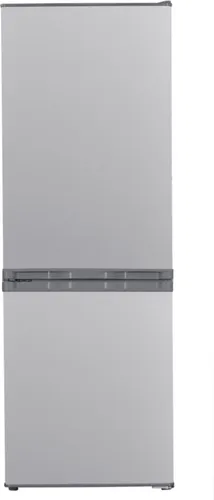 PKM KG230KHEIX Kühlgefrierkombination - Kühlschrank mit 173L Volumen, modernem Inox Silber-Design und energieeffizientem LED-Beleuchtungssystem, ideal für kleine Küchen.