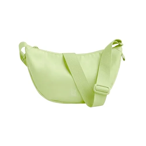 GOT BAG Crossbody Moon Bag | Wasserabweisende Halbmond Handtasche - Umhängetasche aus recyceltem Ocean Impact Plastic, wasserabweisend und ideal für Alltag und Reisen; jeder Kauf unterstützt unser Clean-Up Programm für saubere Ozeane.
