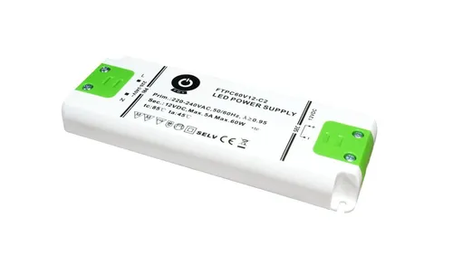 Zasilacz meblowy LED 60W 12V 5A ultra slim FTPC60V12-C2 POS POWER 5902135132845