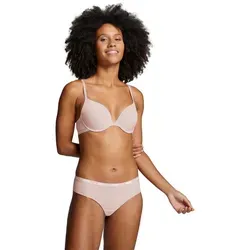PUMA Damen Push Up BH, Rose Dust, 80D EU - Funktionsunterwäsche mit gepolsterten Push-up Cups und verstellbaren Schulterträgern für individuellen Komfort. Ideale Unterstützung und sportliches Design mit ikonischem PUMA Branding.