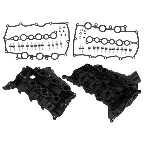 Ventildeckel Set für Land Rover Range Rover 3.0 Diesel LR105957 - Hochwertiges Aftermarket-Ventildeckel-Set für Land Rover Modelle. Bestehend aus 2x Ansaugbrücken für zuverlässige Motorleistung und einfache Montage.