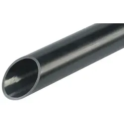 Fränkische Rohrwerke FPKu-ES-F-UV M20 Kunststoff-Stangenrohr - UV-beständiges, schweres Kunststoff-Stangenrohr in Schwarz, 3m lang. Ideal für die Aufputzinstallation im Freien und in Industrieanlagen. Hohe Druckfestigkeit und Korrosionsbeständigkeit für zuverlässigen Einsatz.
