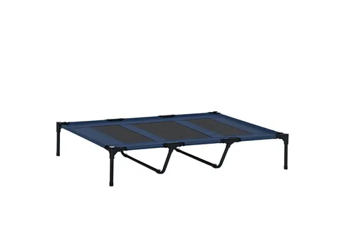MC Star Hundebett faltbar – Erhöhtes Outdoor-Hundebett 122 cm - Praktisches, erhöhtes Hundebett für Hunde bis 50 kg. Ideal für Reisen und Camping, schützt vor Feuchtigkeit und Kälte. Leicht und stabil mit kompaktem Design für einfache Aufbewahrung.